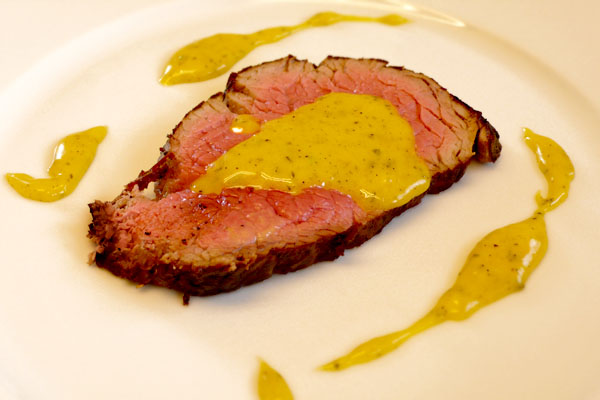 Chateaubriand geschnitten