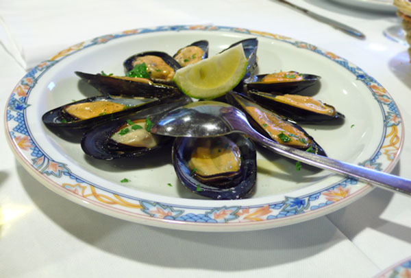Cozze gratinate