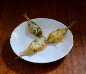 Frittierte Salbeiblätter