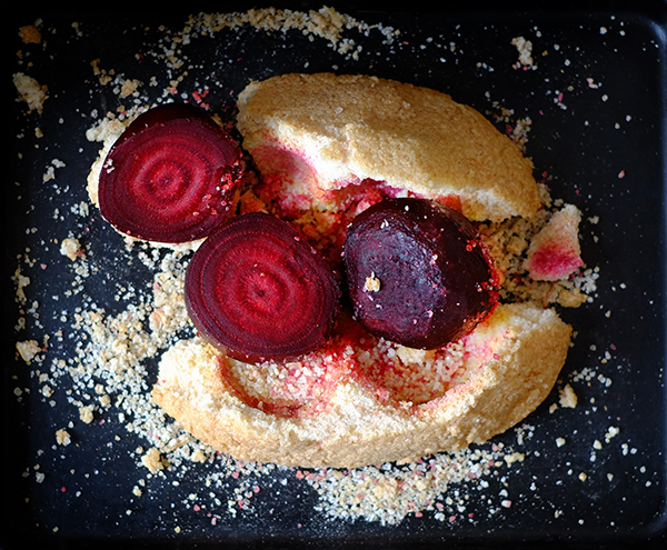 Randen in Salzkruste