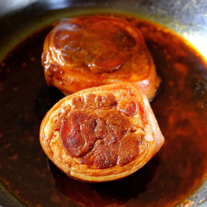 Schweinsfuss geschmort