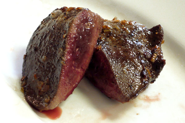 Schweinsleber gebraten