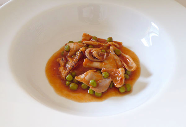 Seppie e Moscardini con Piselli