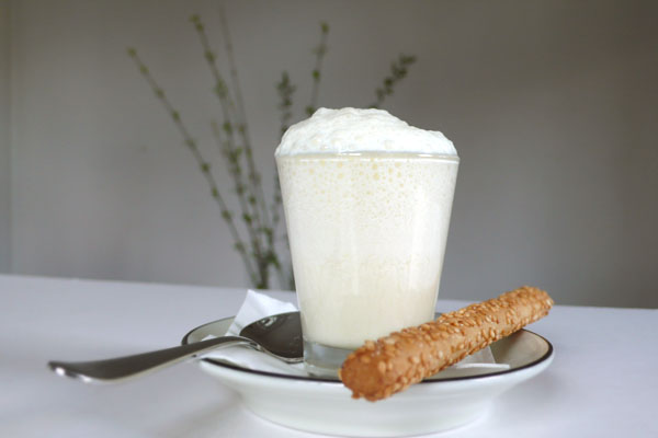Spargel Cappuccino