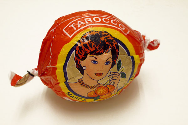 Tarocco Orangenpapier